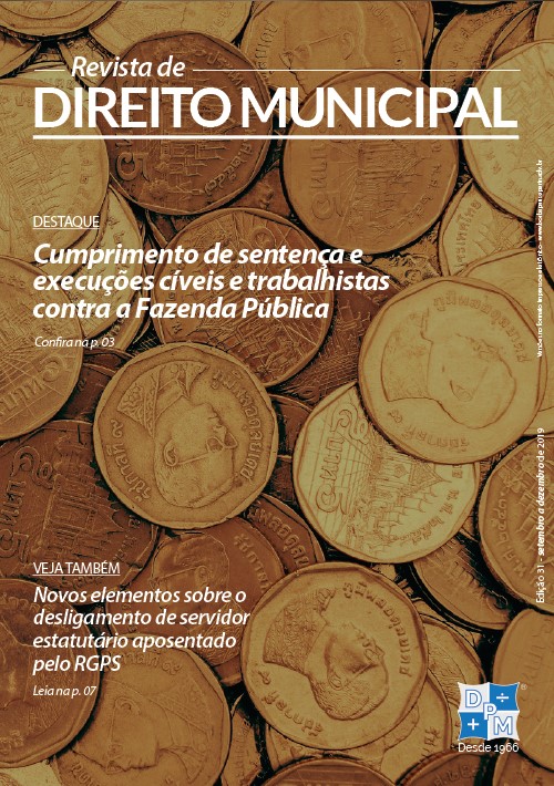 Revista de Direito Municipal<br>Edição nº 31